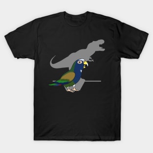 T-rex White capped Pionus T-Shirt